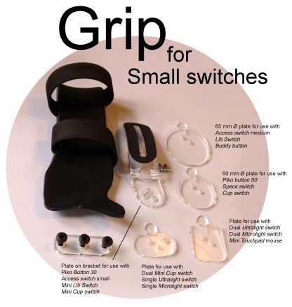 Grip for Small switches (venstre)
